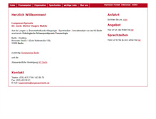 Tablet Screenshot of lungenarzt-berlin.de